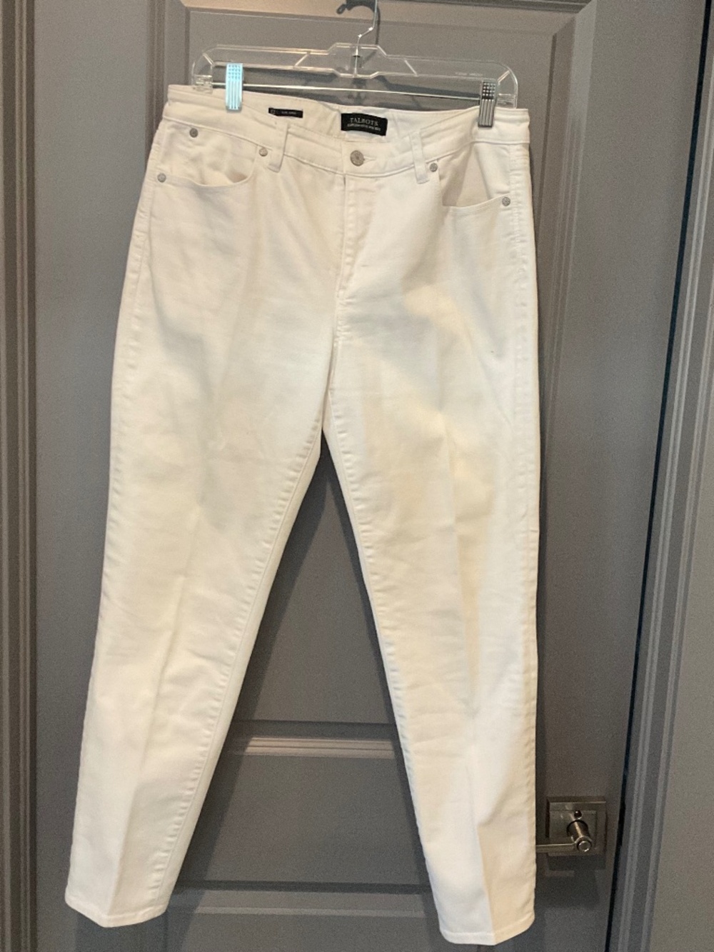 Talbot white jean size 12